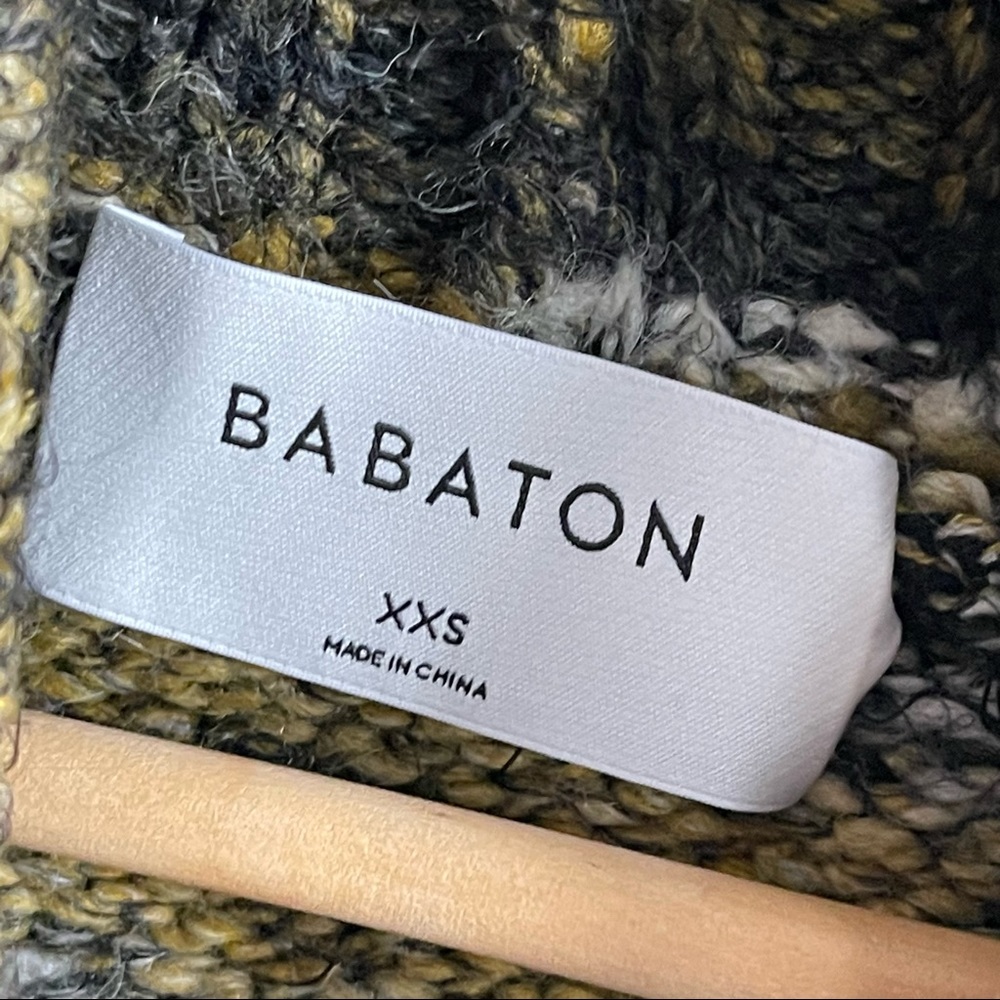 ARITZIA BABATON Titus Knit Sweater Turtleneck Wool Alpaca Blend - Picture 7 of 9
